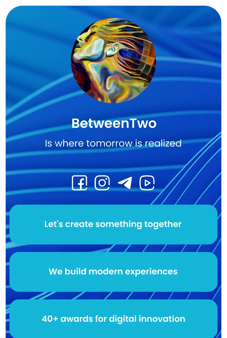 Link in bio template example